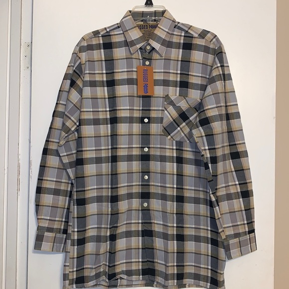 Rugged Point Shirts New Mens Rugged Point Flannel Shirt Poshmark